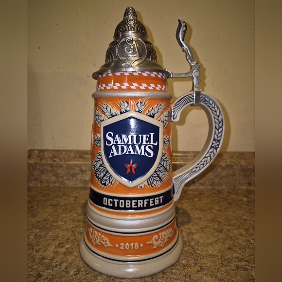 Samuel Adams Limited Edition 2018 Octoberfest Beer Stein - Picture 2 of 9